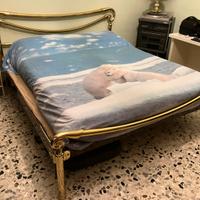 Letto matrimoniale in ottone