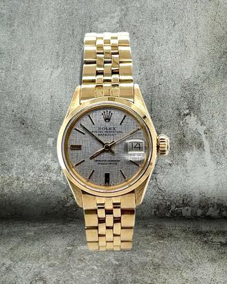 Rolex Oyster Perpetual Lady Date Datejust 18kt