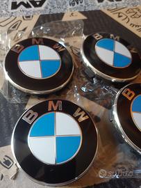 Cups Coprimozzo BMW ORIGINALI Set 4 Pz