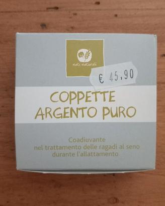 Coppette argento puro