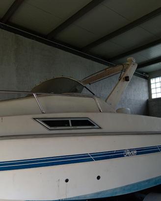 ULTIMO RIBASSO Manta 620 cabin SAVER barca semicab