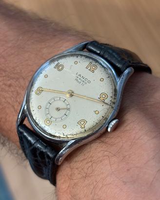 Orologio Lanco Vintage Mod. 11 - 15 Rubis Art Déco