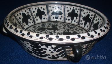 Piatto ciotola ceramica Pietro Ciccoli Pesaro