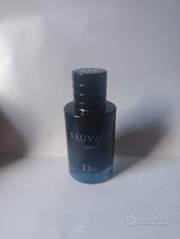 Boccetta Sauvage Dior vuota