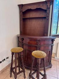 Mobile bar in legno massello