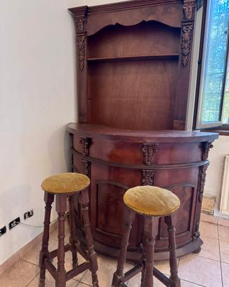 Mobile bar in legno massello
