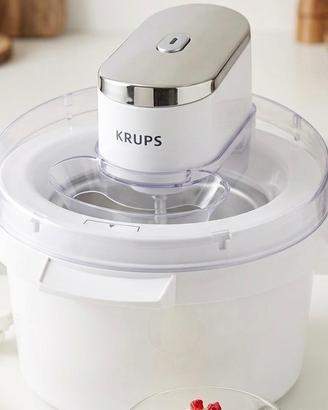 Gelatiera KRUPS compatto bianco/acciaio