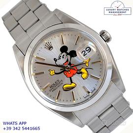 ROLEX Oysterdate 6694 Precision with Mickey Mouse
