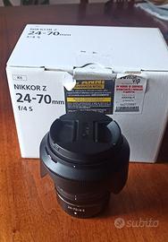 Nikon Nikkor Z 24-70 mm f/4 come nuovo