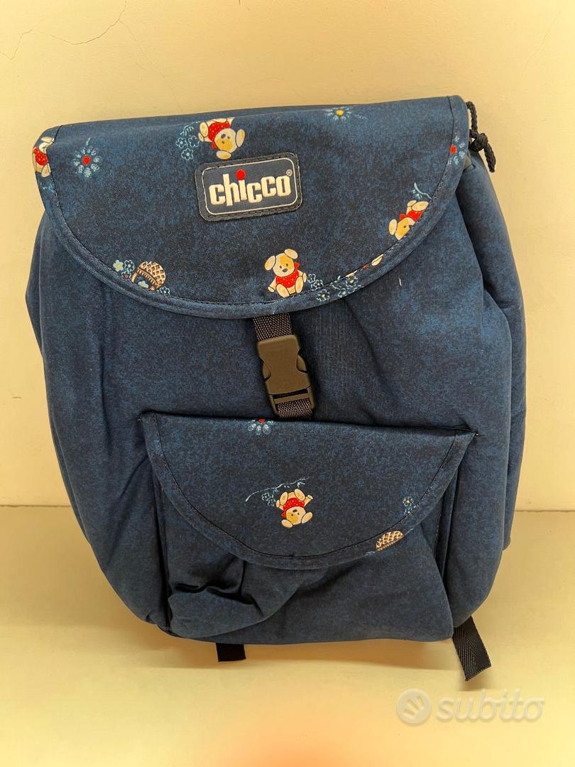 Zainetto/borsa CHICCO per carrozzina NUOVO BLU Tutto per i