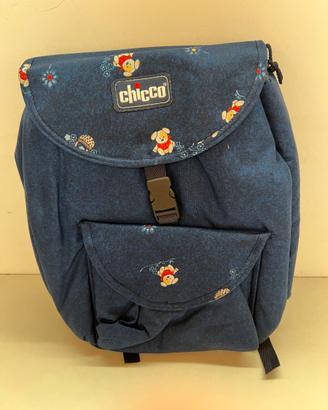 Zainetto/borsa CHICCO per carrozzina NUOVO BLU
