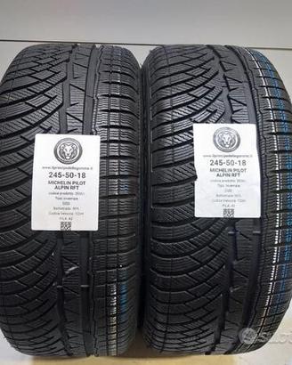 2 gomme 245 50 18 michelin a39361