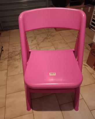 Sedie in plastica apri e chiudi (set da 3)