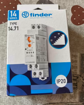 Temporizzatore per luci scale Finder serie 14