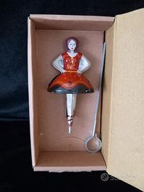 giocattolo di latta - ballerina a carica con molla