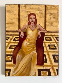 Quadro originale pezzo unico dimensioni 30x40 cm