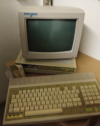 Olivetti Prodest PC 128S Monitor, Unità Drive e PC