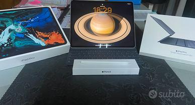 IPAD PRO 12.9” 2019 + KEYBOARD E PENCIL NUOVO