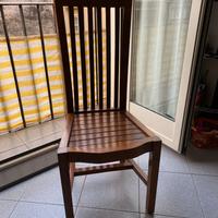 SEDIE IN TEAK