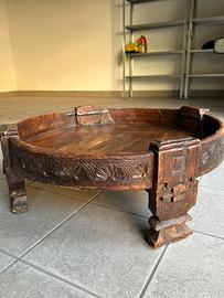 Antico tavolo basso in teak anni 40