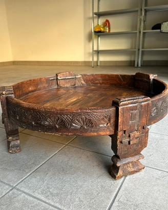 Antico tavolo basso in teak anni 40