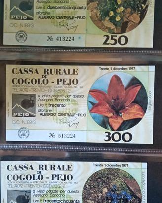 mini assegni 