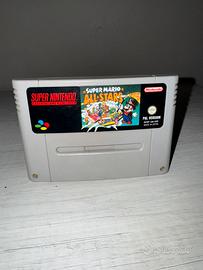 Super Mario Allstars Snes Pal ESP