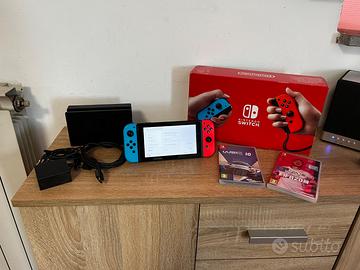 Switch 1 completa con giochi, trattabile
