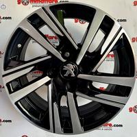4 cerchi lega peugeot 208 "soho" r16 lt2071