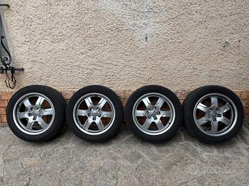 4 ruote Audi A5 cerchi originali 17” + goodyear MS