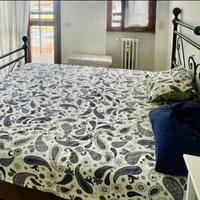 Letto matrimoniale in ferro battuto con materasso