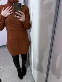 Maglione vestito lungo donna