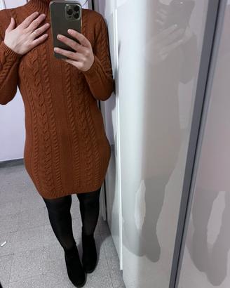 Maglione vestito lungo donna