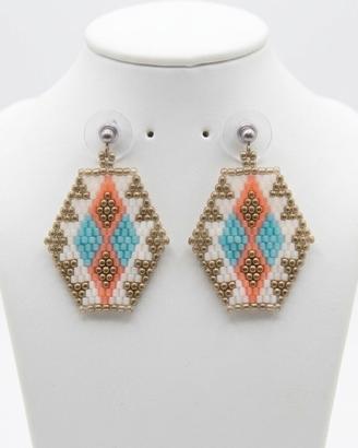 Orecchini Vintage Etnici tribale nativi d'America