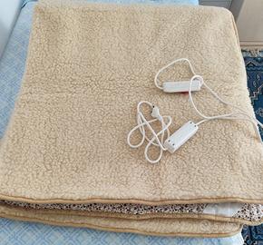 coperta matrimoniale scaldaletto elettrica