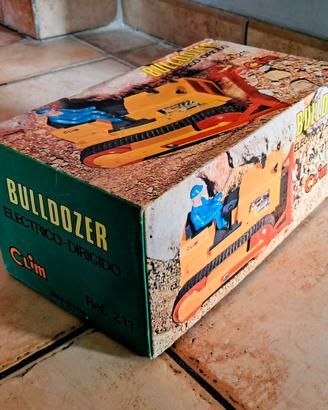 Bulldozer vintage anni 60 70 Clim ruspa trattore 