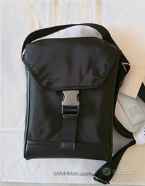 Tracolla uomo Calvin Klein nera