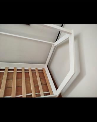 Lettino bianco Montessori 