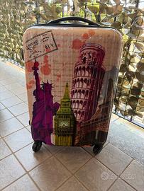 Titolo: Trolley Bagaglio a Mano Airport - Fantasia