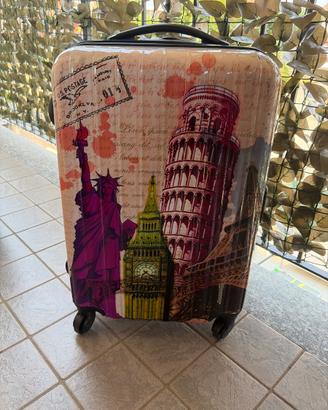 Titolo: Trolley Bagaglio a Mano Airport - Fantasia