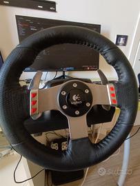 volante da gioco + gioco in omaggio per chi vuole