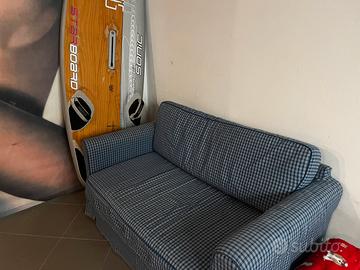 Divano Letto Blu