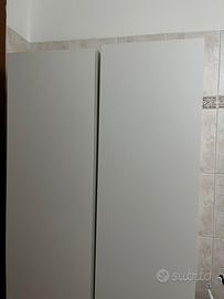 Bagno mobile IKEA bianco – 2 ante e 5 ripiani