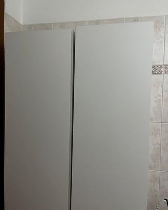 Bagno mobile IKEA bianco – 2 ante e 5 ripiani