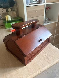 Cassetta lustrascarpe vintage