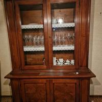 credenza con vetrina come nuova