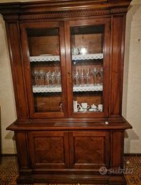credenza con vetrina come nuova