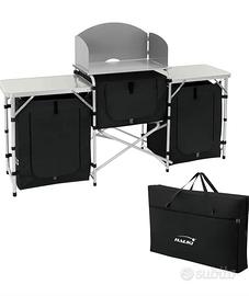 Cucina campeggio Hauki pieghevole allumio 