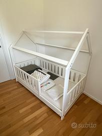 Letto montessoriano marca Cuoricini