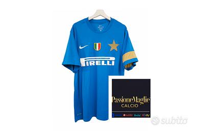 Maglia Inter 2010/2011 Training Indossata, no stor